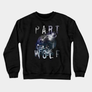 Part Wolf Crewneck Sweatshirt